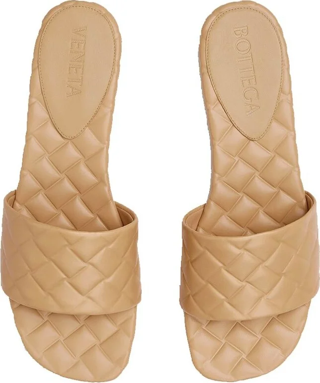 Bottega Veneta Braided Pattern Amy Flat Mule Shoes - Image 3