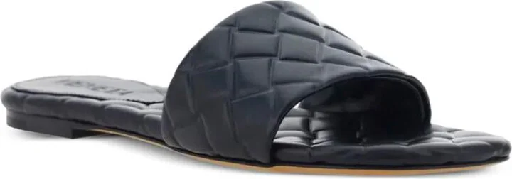 Bottega Veneta Braided Pattern Amy Flat Mule Shoes - Image 3