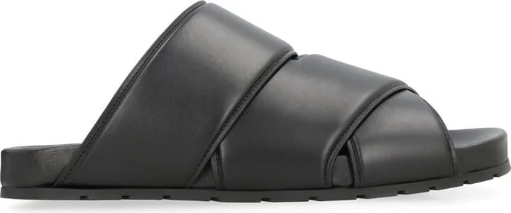 Bottega Veneta Bridge Leather Mules