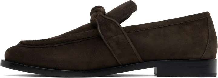 Bottega Veneta Brown Astaire Loafers - Image 3