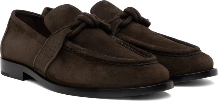 Bottega Veneta Brown Astaire Loafers - Image 4