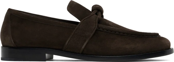 Bottega Veneta Brown Astaire Loafers