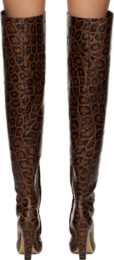 Bottega Veneta Brown Canalazzo Over-The-Knee Boot - Image 2