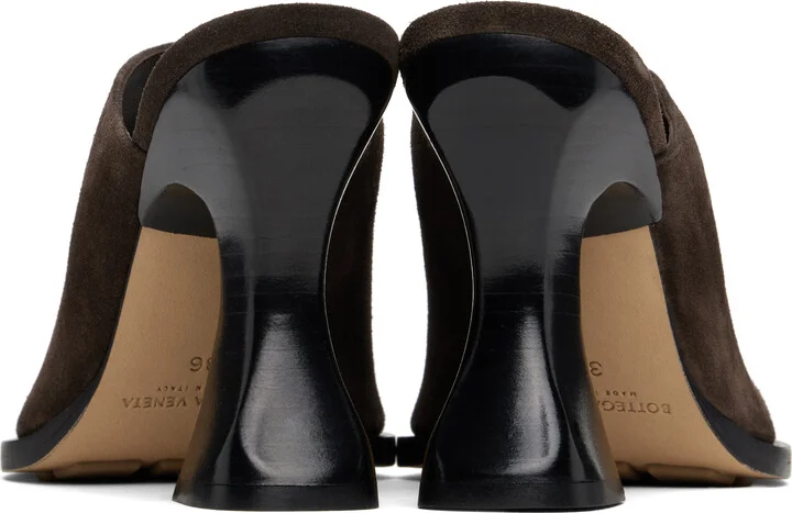 Bottega Veneta Brown Cha-Cha Mules - Image 2