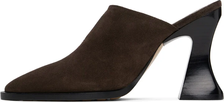 Bottega Veneta Brown Cha-Cha Mules - Image 3
