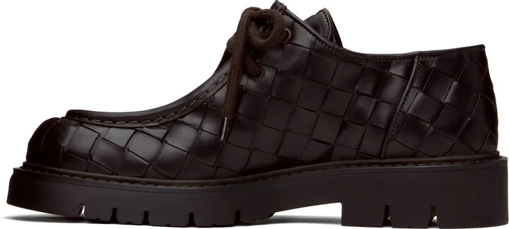 Bottega Veneta Brown Haddock Derbys - Image 3
