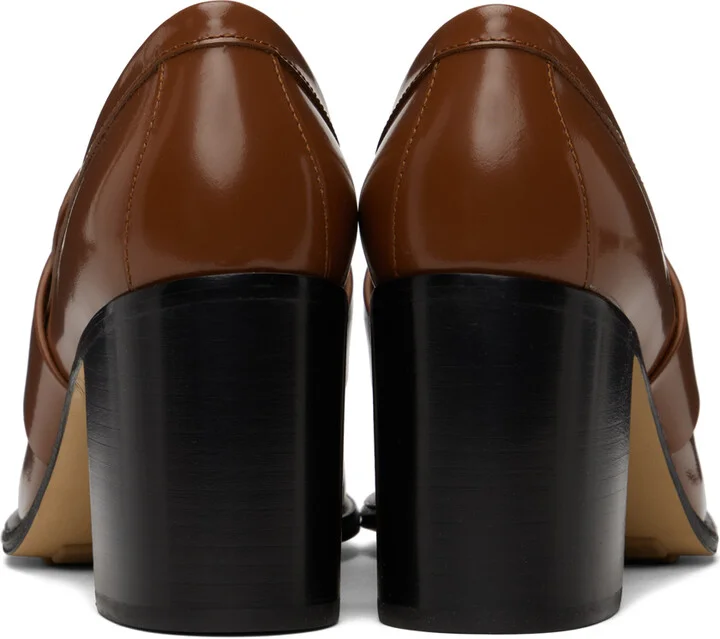 Bottega Veneta Brown Monsieur Heels - Image 2