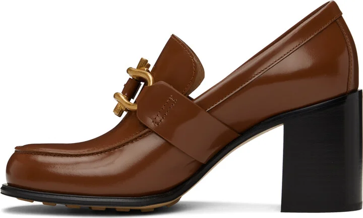 Bottega Veneta Brown Monsieur Heels - Image 3