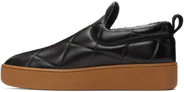 Bottega Veneta Brown 'The Quilt' Sneakers - Image 3