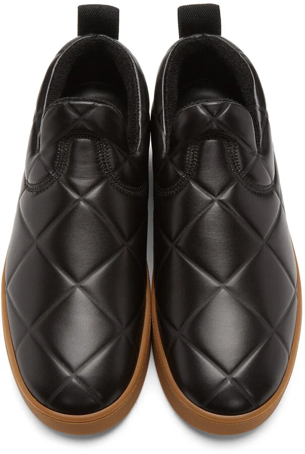 Bottega Veneta Brown 'The Quilt' Sneakers - Image 5