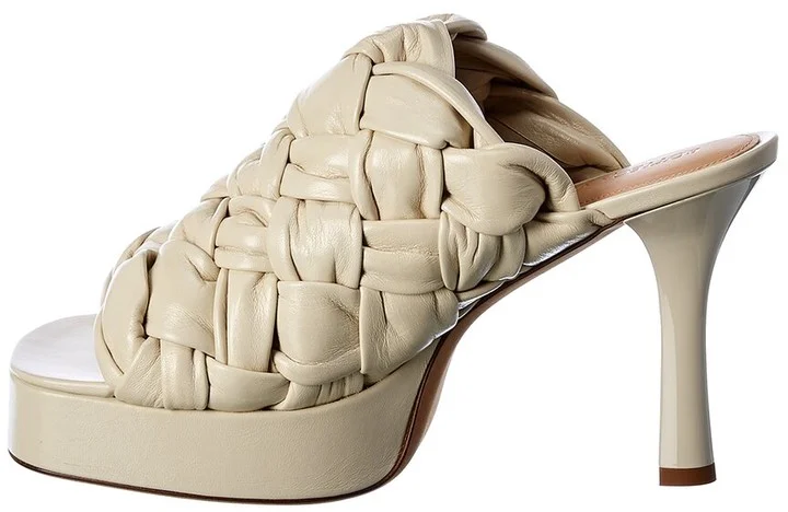 Bottega Veneta Bv Board Leather Sandal - Image 2