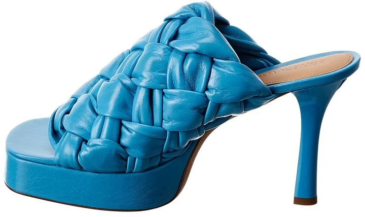 Bottega Veneta Bv Board Leather Sandal - Image 2