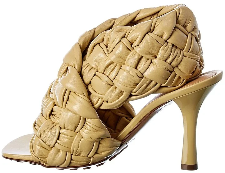 Bottega Veneta Bv Board Leather Sandal - Image 2