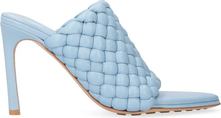 Bottega Veneta Bv Curve Leather Mules