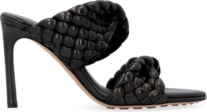 Bottega Veneta Bv Curve Leather Mules