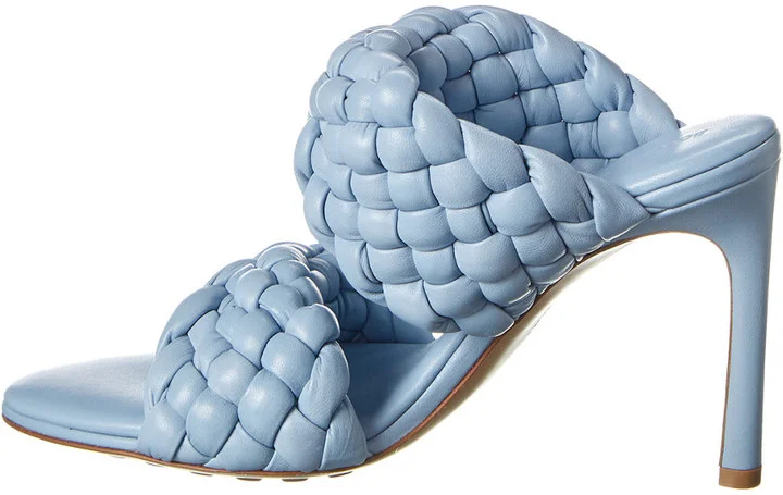 Bottega Veneta Bv Curve Leather Sandal - Image 2