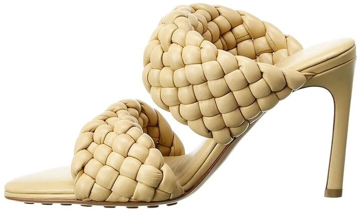Bottega Veneta Bv Curve Leather Sandal - Image 2