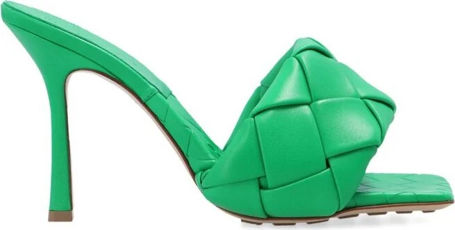Bottega Veneta BV Lido Logo Detailed Sandals