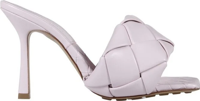 Bottega Veneta BV Lido Logo Detailed Sandals