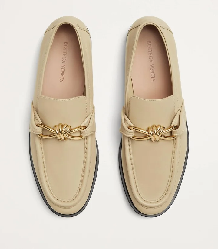 Bottega Veneta Calfskin Alstaire Loafers - Image 3