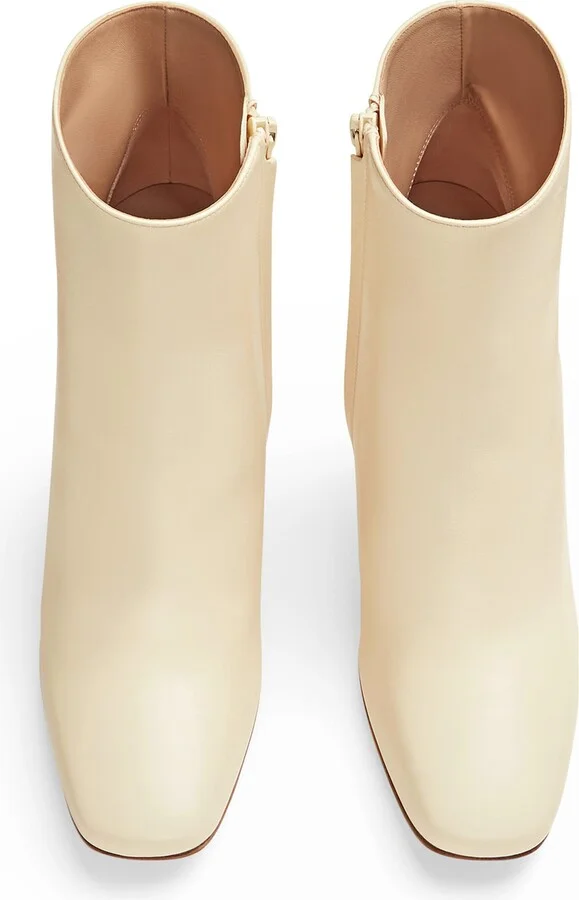 Bottega Veneta Calfskin Heeled Ankle Boots 90 - Image 3