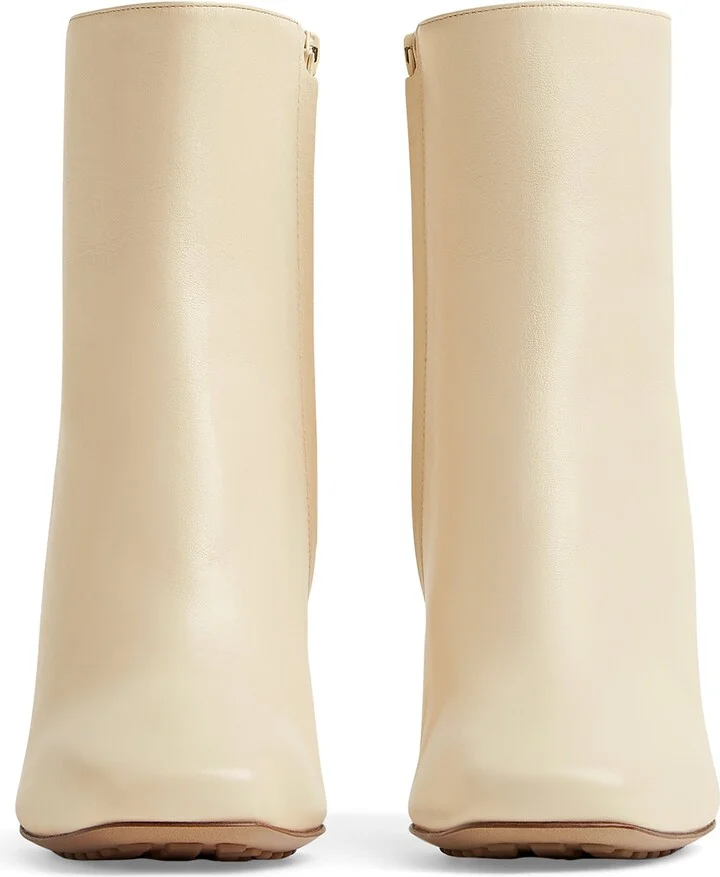 Bottega Veneta Calfskin Heeled Ankle Boots 90 - Image 4