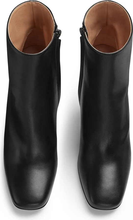 Bottega Veneta Calfskin Heeled Ankle Boots 90 - Image 3