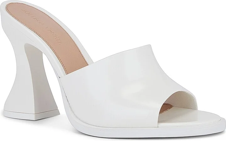 Bottega Veneta Cha Cha Mule Sandal in White - Image 2