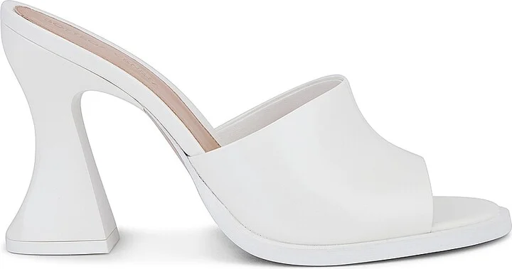 Bottega Veneta Cha Cha Mule Sandal in White