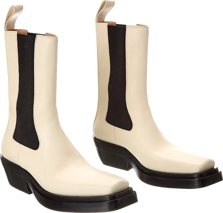 Bottega Veneta Chelsea Leather Boot (Authentic Pre-Loved)
