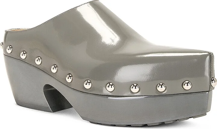 Bottega Veneta Clog Mule in Grey - Image 2