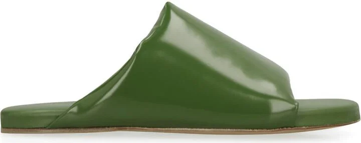 Bottega Veneta Cushion Leather Sandals
