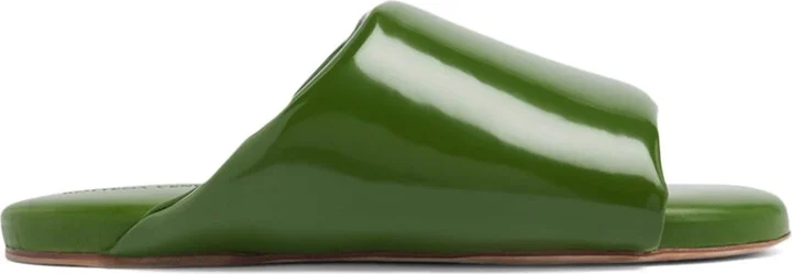 Bottega Veneta Cushioned Leather Slides