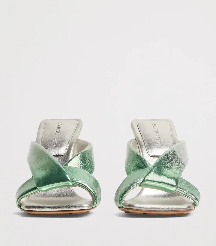 Bottega Veneta Degradé Leather Riva Mules 90 - Image 3