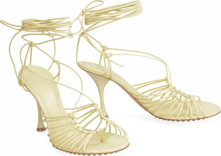 Bottega Veneta Dot Heeled Sandals - Image 3