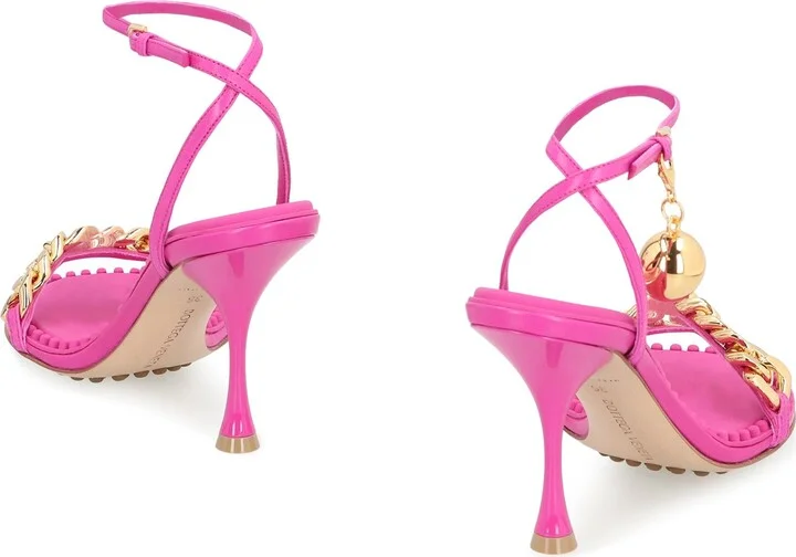 Bottega Veneta Dot Heeled Sandals - Image 4
