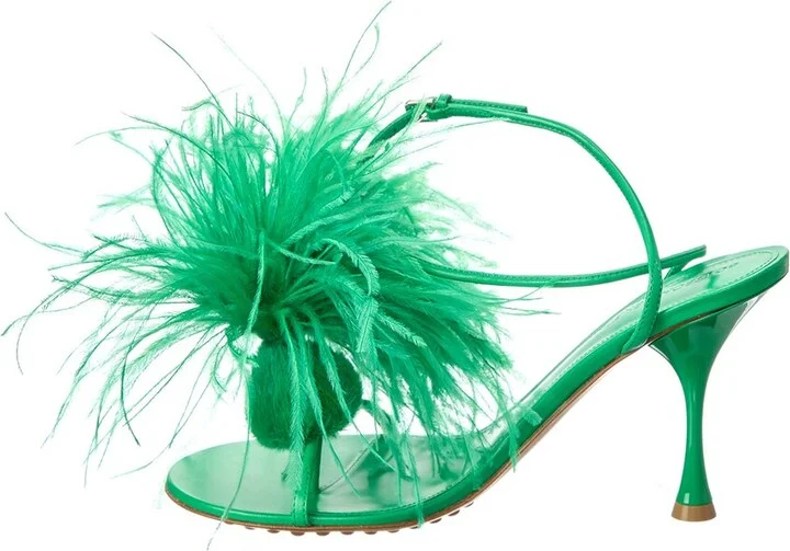 Bottega Veneta Dot Leather Sandal - Image 2
