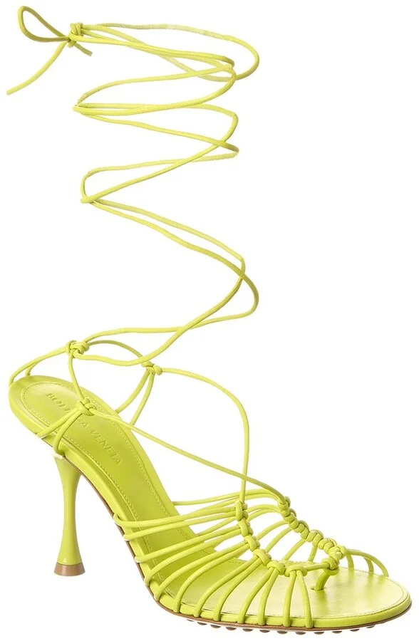 Bottega Veneta Dot Leather Sandal