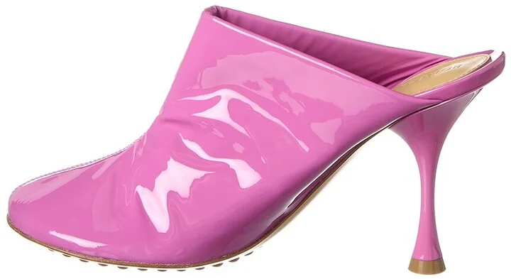 Bottega Veneta Dot Sock Patent Mule - Image 2