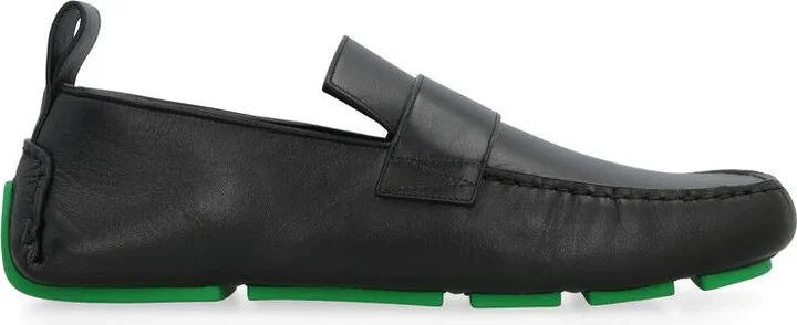 Bottega Veneta Driver Leather Loafers