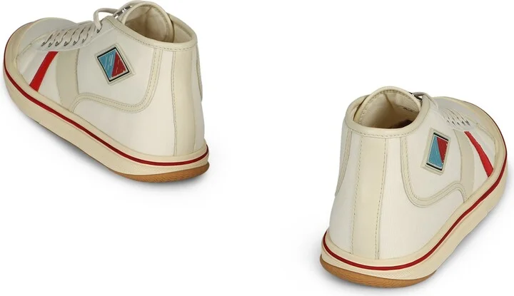 Bottega Veneta Eliot Mid-Top Sneakers - Image 4