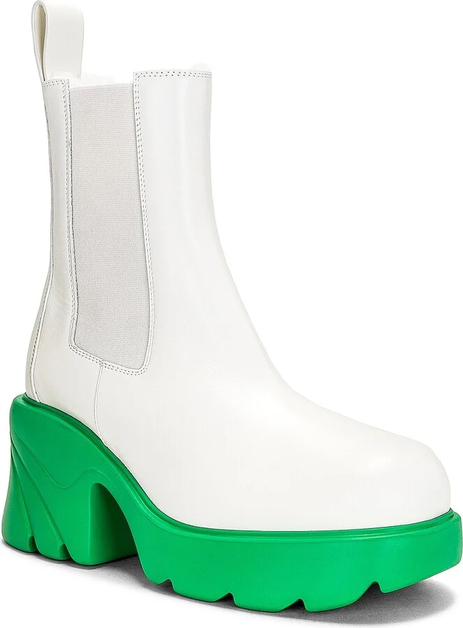 Bottega Veneta Flash Ankle Boots in White - Image 2