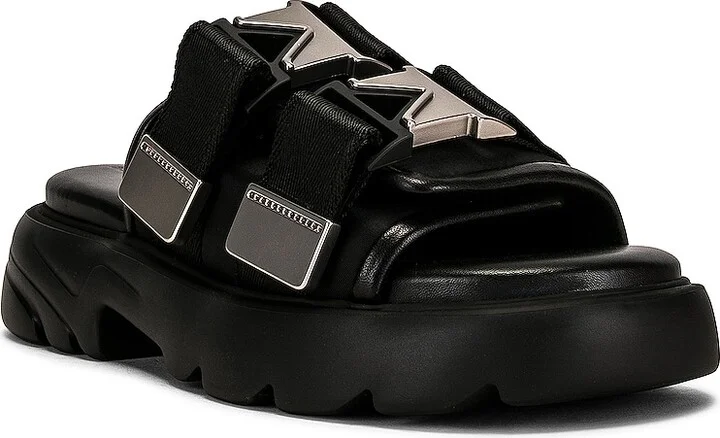 Bottega Veneta Flash Buckle Sandals in Black - Image 2