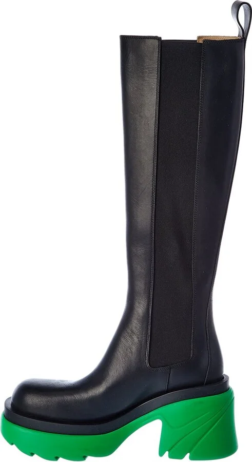 Bottega Veneta Flash Leather Boot - Image 2