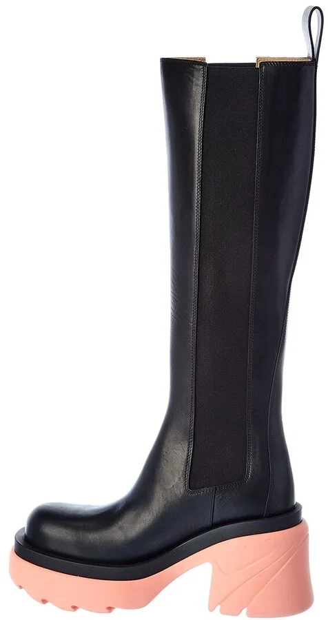 Bottega Veneta Flash Leather Boot - Image 2