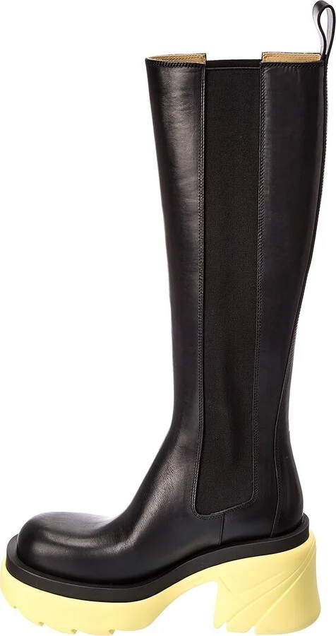Bottega Veneta Flash Leather Boot - Image 2