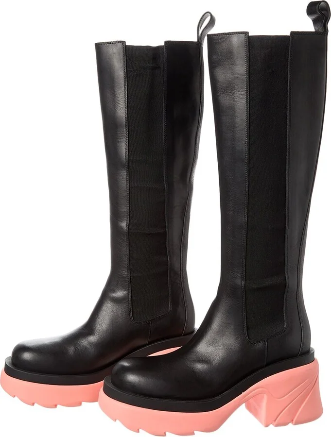 Bottega Veneta Flash Leather Boot (Authentic Pre-Loved) - Image 2