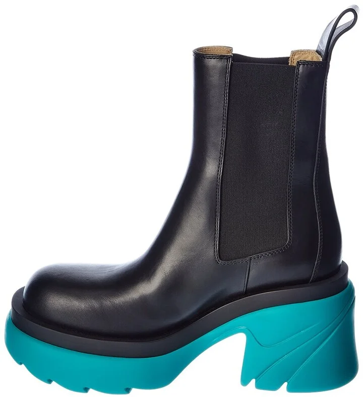 Bottega Veneta Flash Leather Bootie - Image 2