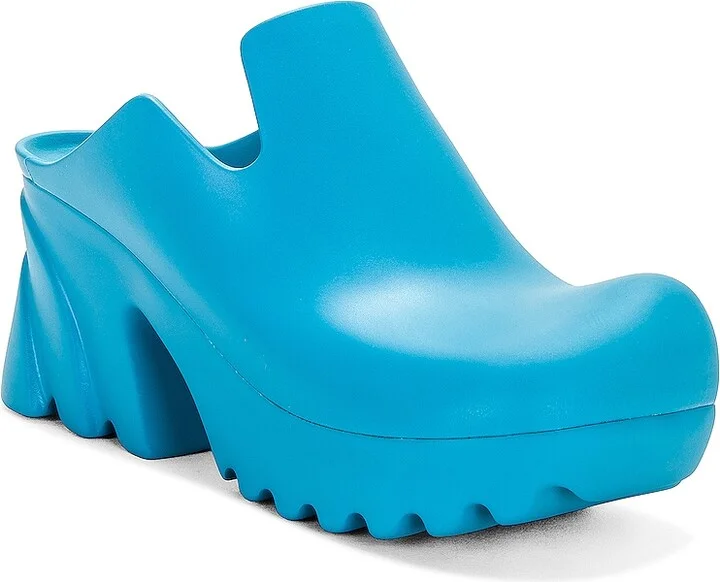 Bottega Veneta Flash Pump Mule in Blue - Image 2