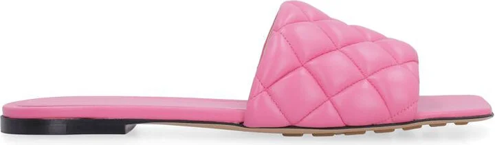 Bottega Veneta Flat Padded Sandals